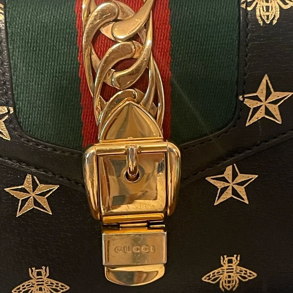 Gucci Sylvie Stars and Bees Mini Bag - Picture 2 of 11